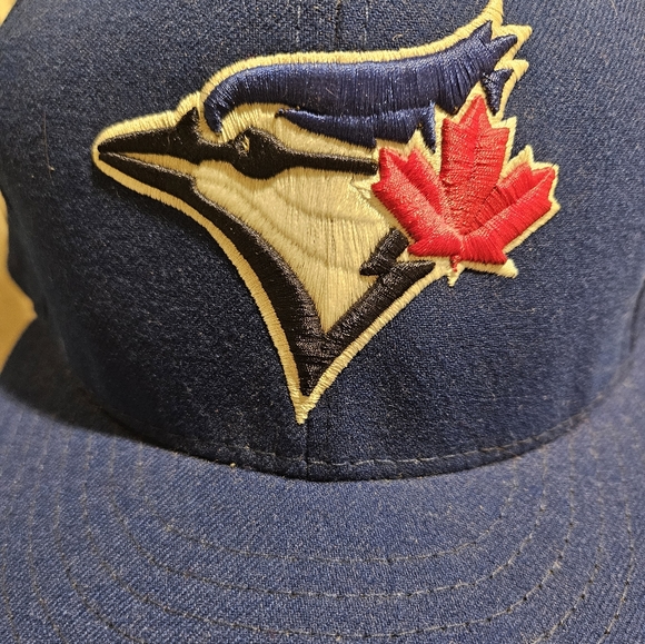 Toronto Blue Jays New Era 59Fifty MLB Authentic Fitted Hat 7 1/8 Like New - Picture 3 of 7